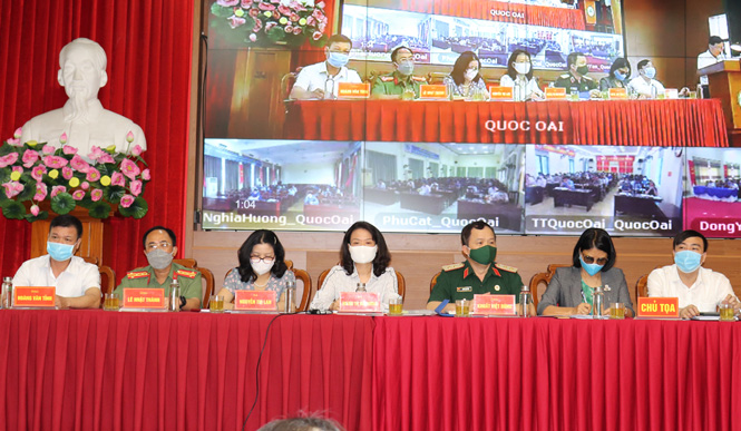 Người ứng cử đại biểu Quốc hội khóa XV tiếp xúc cử tri thuộc đơn vị bầu cử số 8